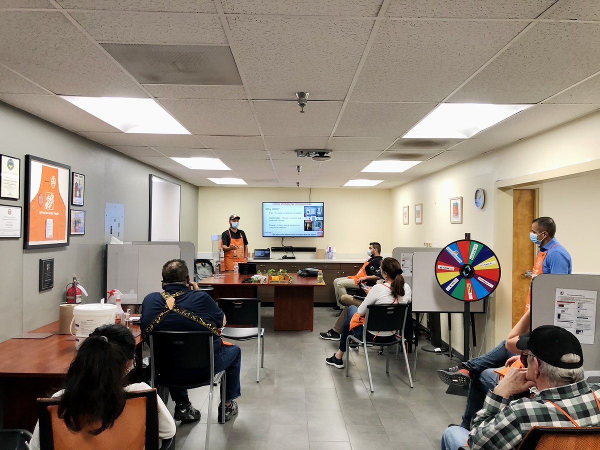 Great Way to start off out Specialty Tuesday 🤩 Windows PK from <a href="/Oz_THDE/">Oz Ozbelli</a> to drive window leads’ knowledge to all of out associates 💪🏼🤩 <a href="/PAC_South_RGM/">Clemente Gonzalez</a> @YoAleman_THD @downeypackerfan <a href="/THD_Fee/">Phi Nguyen</a> @PS_RSM <a href="/DennisTaylorHD/">Dennis Taylor HD</a> @HD_Watts <a href="/AshleyBotts4/">Ashley Botts</a> <a href="/SilverFoxTHD/">Gregory Schaeffer</a> <a href="/Steven_Mousseau/">Steven Mousseau</a>
