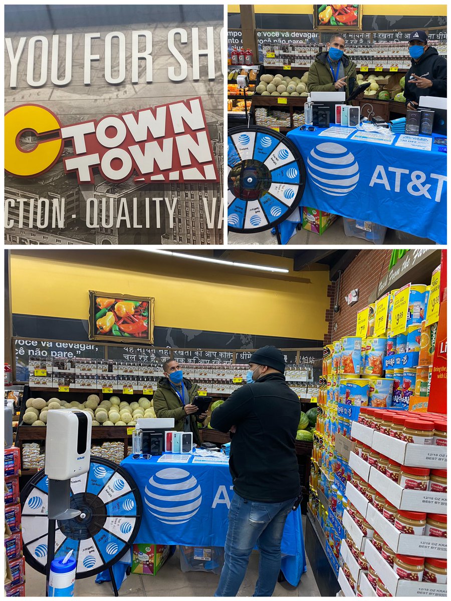 angels_candie's tweet photo. Come check us out today @CtownMarkets and Saturday all day. Estamos aquí to service you while you do compras. 🛒 #ATTConexión #LifeAtATT #SignatureSizzlers #OneNYNJ #ComprasOnUs https://t.co/JUrC3hx1Yl