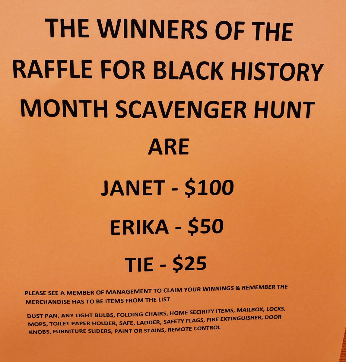 Pat_F_ASM (@pat_f_asm) on Twitter photo Congrats to Erika, Janet and Tie and thanks to all who participated! <a href="/jazzyd3601/">jazmin</a> <a href="/MichelleMkuar/">Michelle Williams</a> <a href="/marldor/">Kenneth Bido</a> <a href="/wortiz1971/">Wilson Ortiz Assistant Store Manager 0983</a> <a href="/laucinda/">Laucinda</a> <a href="/Tino_Longobardi/">Tino Longobardi</a> @LourdesPerry Congrats to Erika, Janet and Tie and thanks to all who participated! <a href="/jazzyd3601/">jazmin</a> <a href="/MichelleMkuar/">Michelle Williams</a> <a href="/marldor/">Kenneth Bido</a> <a href="/wortiz1971/">Wilson Ortiz Assistant Store Manager 0983</a> <a href="/laucinda/">Laucinda</a> <a href="/Tino_Longobardi/">Tino Longobardi</a> @LourdesPerry
