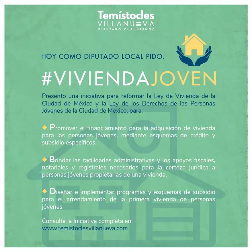 AlcatrazVero's tweet photo. Gracias Diputado @TemistoclesVR por presentar está excelente iniciativa para que personas jóvenes tengamos acceso a programas de vivienda en la Ciudad de México.
https://t.co/fRClxnHc55 https://t.co/8Rf0ehUVPo