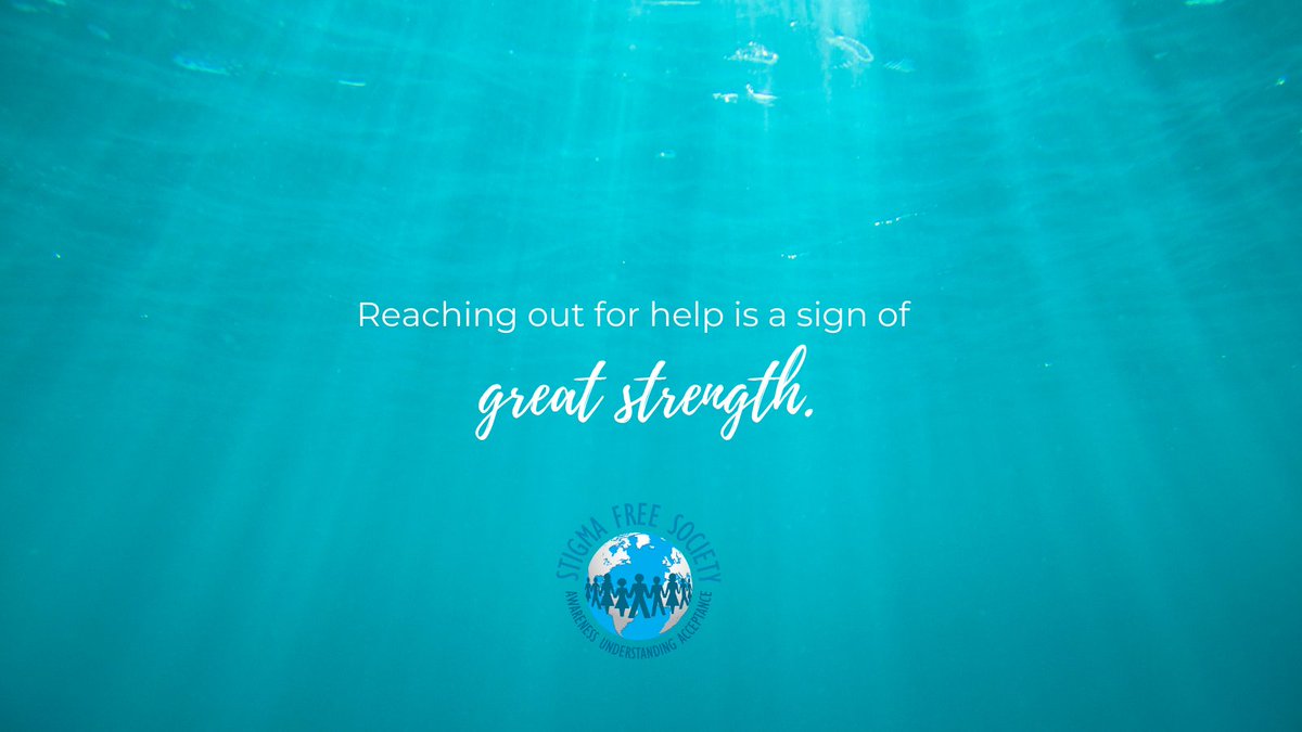 StigmaFreeMH's tweet photo. When life gets too overwhelming, reach out to a friend, family member, or health care professional. There is stigma around asking for help, but we are human - we are not supposed to do this alone. 💙

#stigmafree #mentalhealthmatters #itsokaytonotbeokay https://t.co/Y0XP9OufsW