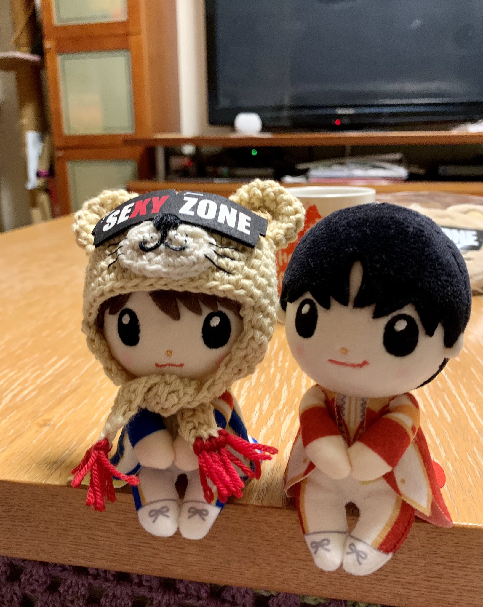 Marumam Sz セクベア風ちょっこりさん用かぶりもの作ってみました まだ試作だけど まあまあの出来かと Sexyzone セクゾ ちょっこりさん ハンドメイド T Co Lsywjnsvh3 Twitter