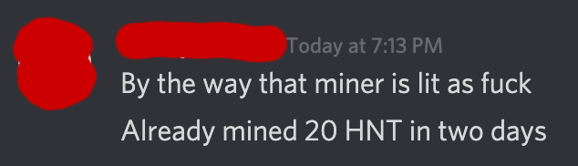 AgilePeter's tweet photo. Feels good @emritio - We're doing the good work of passing out free #hardwaredrop $HNT miners.
Make $140 in a couple of days for free? Yes sir.
@helium #HNT #ThePeoplesNetwork https://t.co/uaC4xbh28C