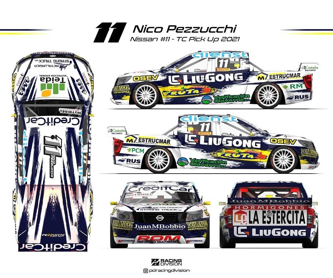 Con este hermoso diseño realizado por @pdracingdivision vamos a estar presente en una nueva temporada de TC Pick Up.
Gracias sponsors y equipo por hacerlo posible 👏👏👏