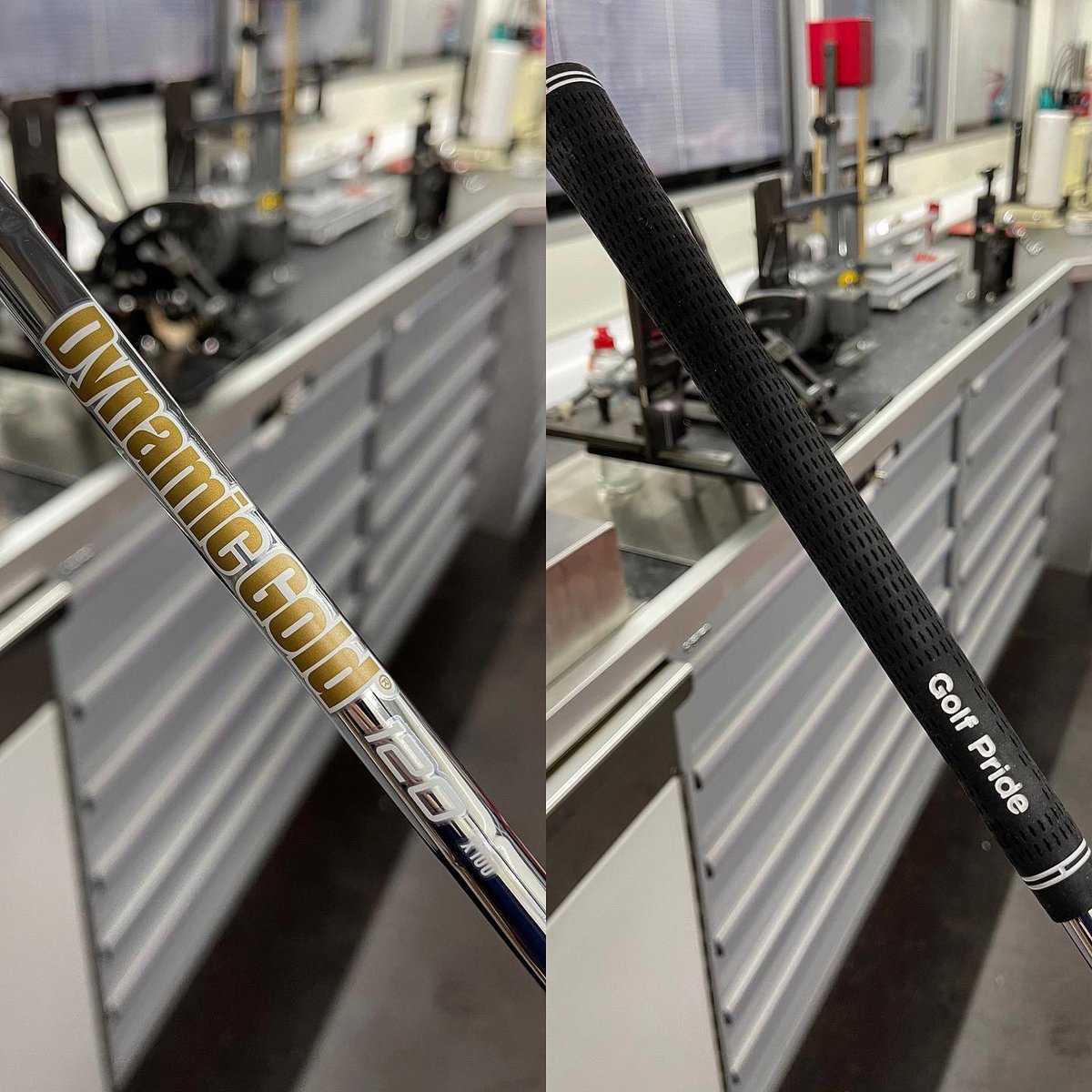 One of the builds last week for a German player, the New @WilsonGolf Staff Model Tour Sole 58° Wedge w/ a @truetempergolf DynamicGold 120 X100 & @golfpridegrips TourVelvet Ribbed Grip. 🇩🇪 ⚒️ #TeamWilson #Wilson #StaffModel #WilsonGolf