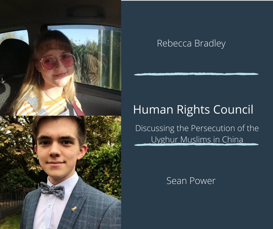 NatMUNUCC's tweet photo. Chairing Human Rights Council this year is Rebecca Bradley and our Sec-Gen, Seán Power. https://t.co/ZZDoAiYPG1