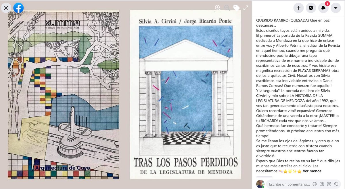 JRPonte's tweet photo. QUERIDO RAMIRO (QUESADA) 
ARQUITECTO Y DISEÑADOR PERO MÁS QUE NADA AMIGO Y ARTISTA...Que en paz descanses...
Estos diseños tuyos están unidos a mi vida. 
Espero que Dios te reciba en su luz Y que dibujes muchas más estrellas en el cielo! Las necesitamos!💫⭐️🌟✨⭐️ https://t.co/4wjIZ3ONMh