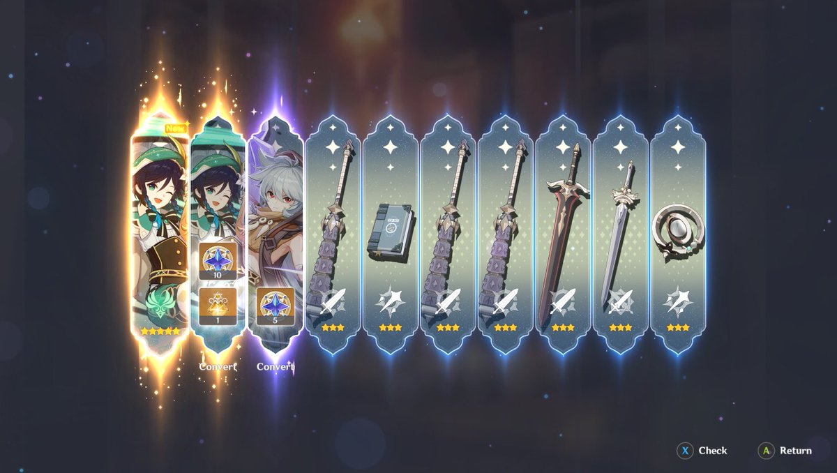 AnjoKeMo's tweet photo. This is my 3rd straight 50-50 chance on the character banner and we did it again.
Also, EX-Luck is for real!!!
๐ฑ๐ฑ๐ฑ
#GenshinImpact #Genshin_Impact #venti #exluck https://t.co/YMhN4iHRdC
