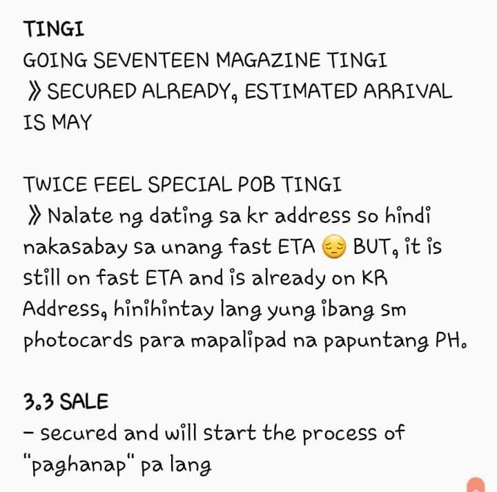 fS2U_ph's tweet photo. #FrSTY_Updates 📌
Mass update! Please click the pictures below for the update/status of your order/s.
If there's any concerns/questions, please DM us. Also, kung may hindi may nasamang item pasabihan po kami para ma-check po namin kung ano pong status. https://t.co/aH0YlST326