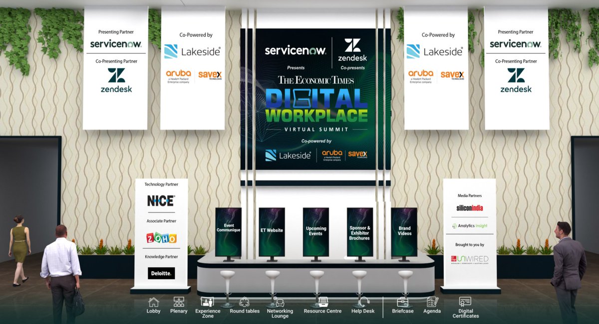 ZohoWorkplace's tweet photo. We are happy to be partnering and participating in the @EconomicTimes Digital Workplace Virtual summit organized by #ETUnWired. Register and visit our booth to talk to us! Also catch @rajonthemove in an interesting technology leaders' panel discussion.
https://t.co/iiIYHsqAwW https://t.co/uMKuY8Bwie