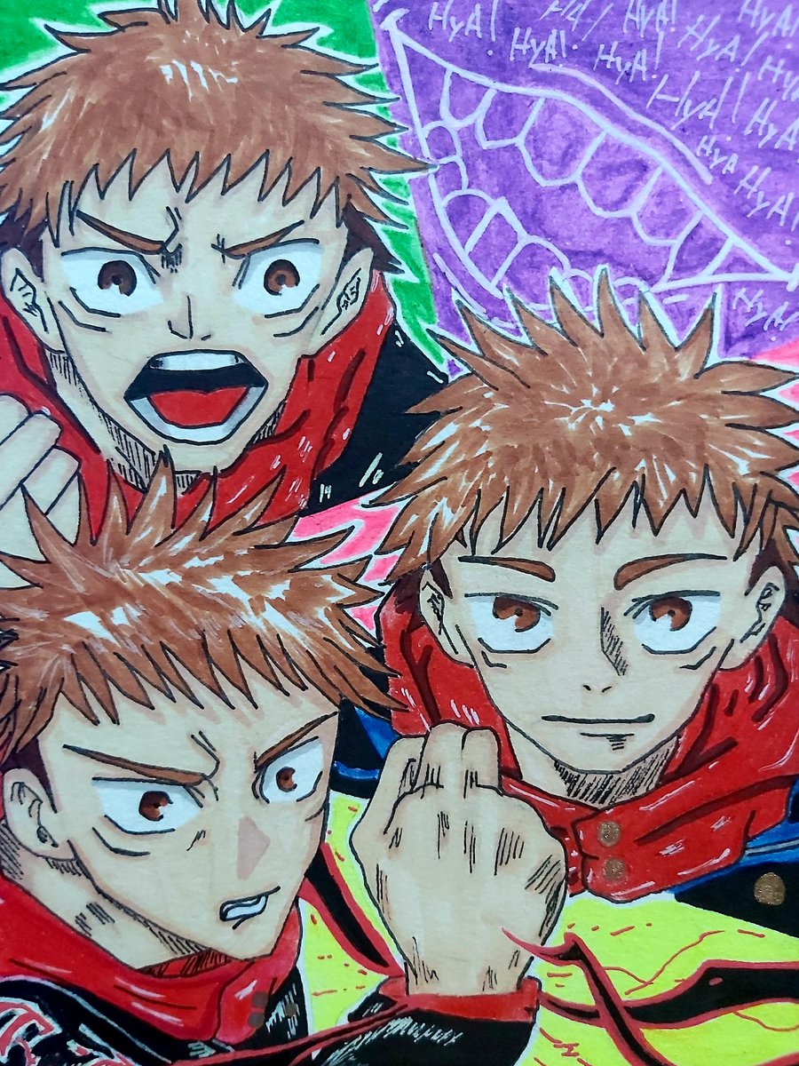Fabo_art's tweet photo. Fanart de Yuji itadori-Jujutsu kaisen💥
#JujutsuKaisen #yujiitadori #satorugojo #anime #manga #jujutsukaisenfanart #sukuna #呪術廻戦 https://t.co/qJ4CyeyxjE