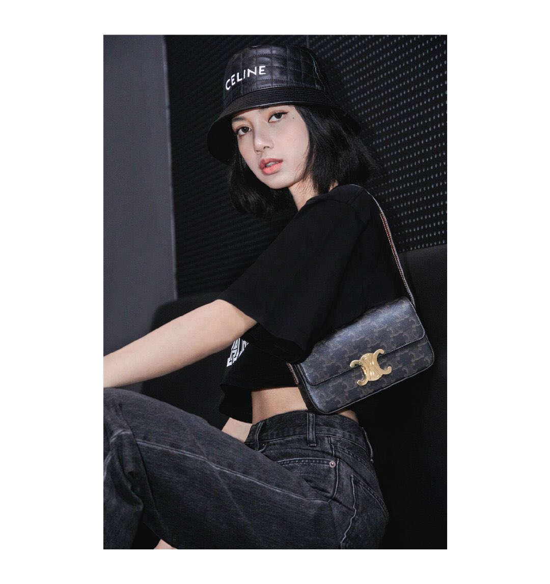 Lisa Celine Triomphe Bag Celine Triomphe Bag Lisa CEGICAP