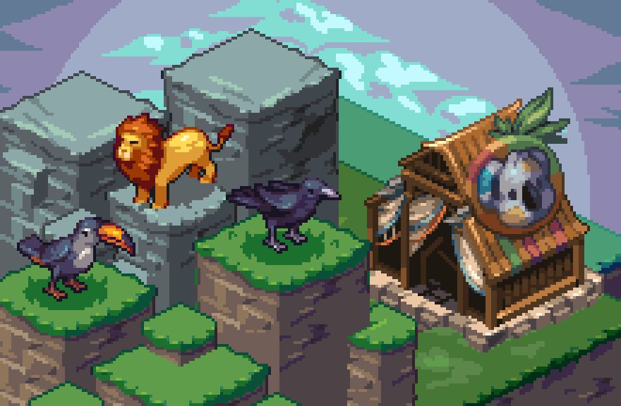 ReffPixels's tweet photo. Isometric study 📐
#pixelart https://t.co/kHoz1ei1ak