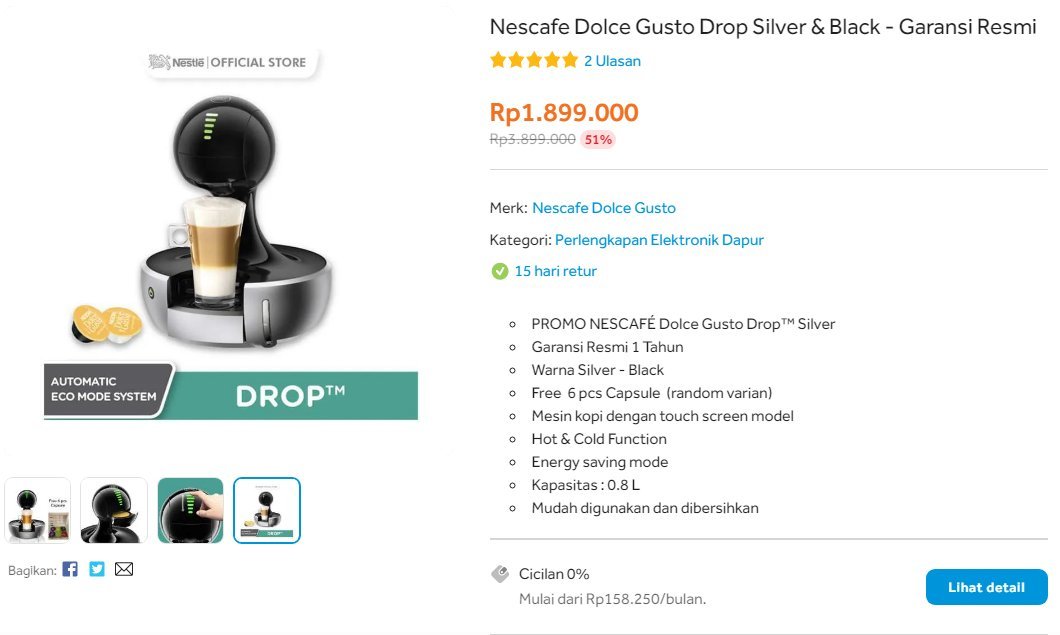 bliblidotcom's tweet photo. Aku ada 1 mesin kopi lagi nih! Bagi2 di #FunWithBlibli ah~ Mau?

1. FOLLOW, RT &amp; LIKE tweet ini
2. Klik: https://t.co/0B1cIprUs9
3. Udah klik? Reply dong! Buktikan!

Cek pinned tweetku, ada giveaway tiap weekday! Pengumuman pemenang H+7 lewat Fleets yaaah.

LET'S GO!  🚀 https://t.co/KPxW6KKXTB
