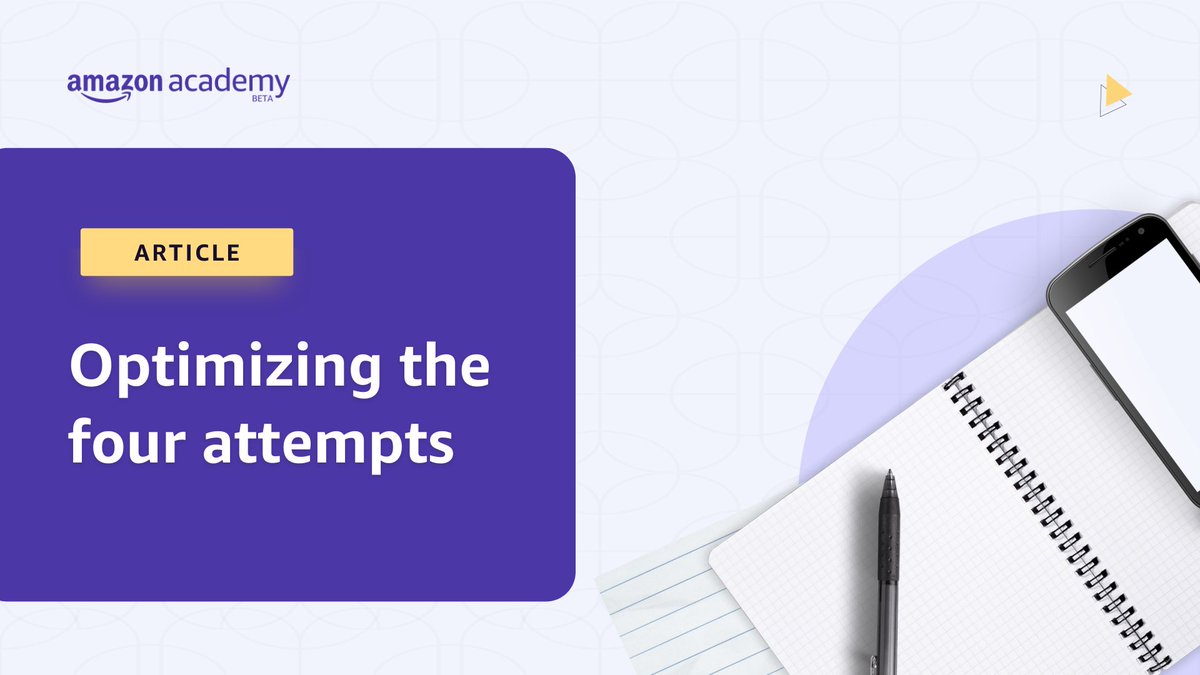 AmazonAcademy's tweet image. In this article, learn to make the most of the four JEE attempts with correct planning and perspective.

Available on Amazon Academy app : bit.ly/2WnNMFe

#jeetips #jeetipsandtricks #jeehacks #crackiitjee #amazonacademy #amazonacademyjee #UnleashTheWinningEdge