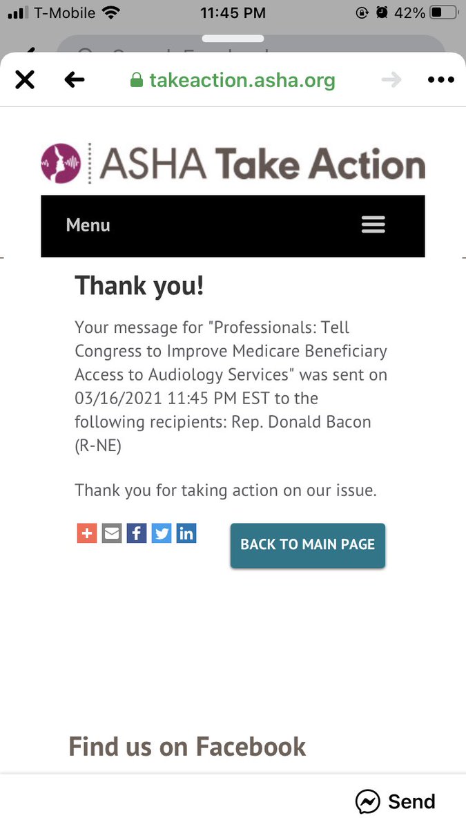 haley_beran's tweet photo. Join me in advocating today by sending a letter to congress regarding medical beneficiary access to audiology services!!! Click the link below. @unonsslha @NSSLHA @ASHAAdvocacy #nsslhastrong
@RepDonBacon 

https://t.co/WBvqxvZmSz https://t.co/kXfrqaIYuk