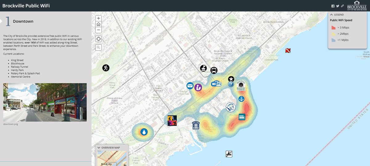 ChrisHagyard's tweet photo. Showcasing #OntarioOpenData -City of Brockville - data on free public wifi📶across the city. Locations, speeds & map with nearby points of interest https://t.co/HKg1fze1af #FreeWifi #PublicWifi #FreeInternet
Enjoy more #opendata https://t.co/NQlTevpokF @BrockvilleON @go_opendata https://t.co/nwWfkSVn92