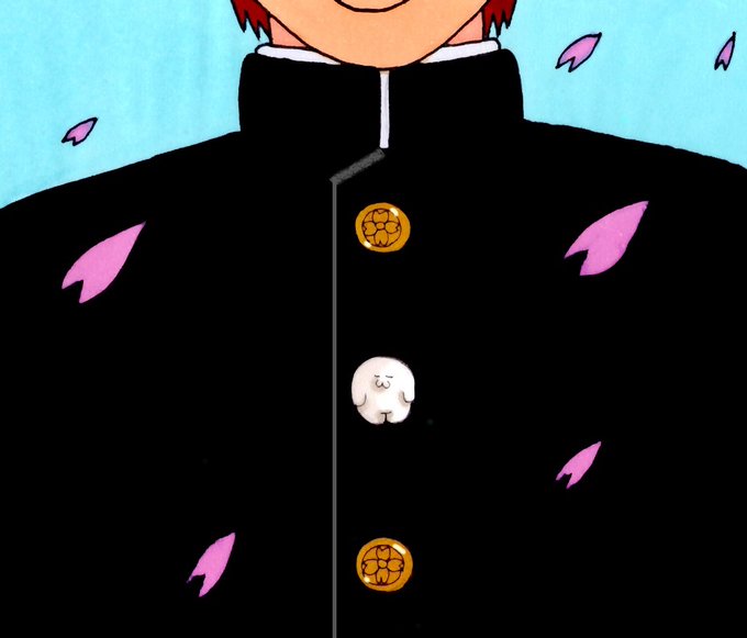 学ランのtwitterイラスト作品