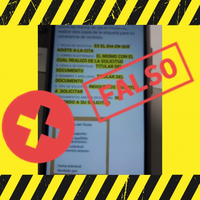 supervisionZET1's tweet photo. #Alerta página de citas falsas. No formes parte del fraude. Todos nuestros trámites son totalmente gratuitos. @ZonaEducTachira @charlychaves @Juntosxtachira1 @FreddyBernal https://t.co/wQ2dlyfDOw