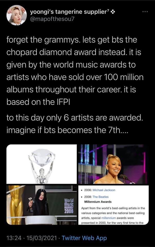 JuixyTaex's tweet photo. ARMY’s lets do this!! #ChopardDimondxBTS https://t.co/ULt2Rw8LdA