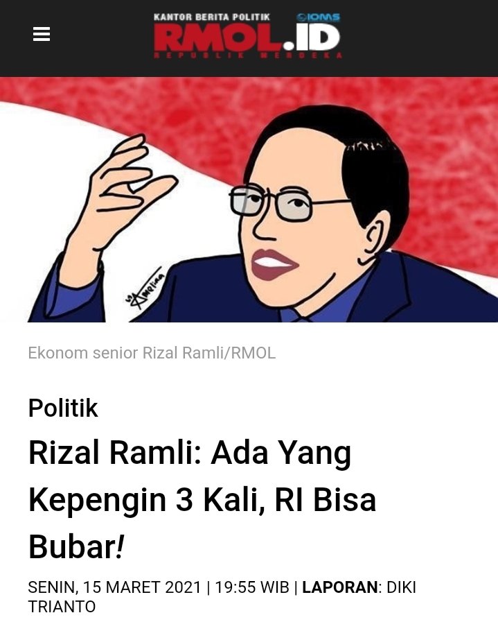 Percaya Siapakah anda ?

Jika percaya <a href="/jokowi/">Joko Widodo</a> maka cukup dengan tekan tombol ❤️

Namun 

Jika Percaya pada bang <a href="/RamliRizal/">Yayasan Inisiatif Rizal Ramli</a> maka cukup tekan tombol 🔁

Sebelum menekan Tombol maka gunakan Nuranimu 🙏