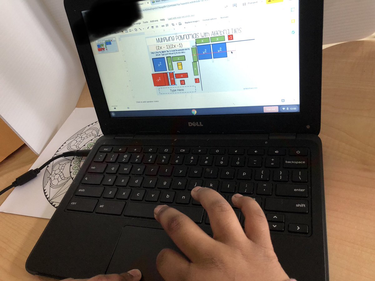 Virtual Algebra Tiles 
Multiplying Polynomials
#APHS #digitallearning