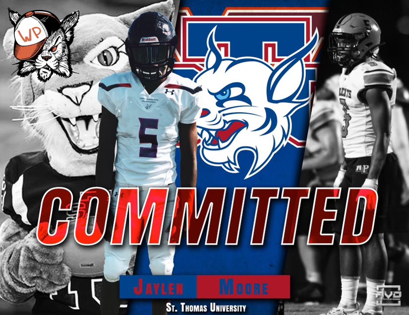 Thanks to the Man up above I’m blessed to say I’m 100% committed to St.Thomas university 💙🙏🏾 <a href="/STU_Football/">STU Football</a> <a href="/CoachAlexGray/">Alex Gray</a> <a href="/WPCatsFootball/">Winter Park Football</a> <a href="/CoachHoats/">Coach Chris Hoats</a>