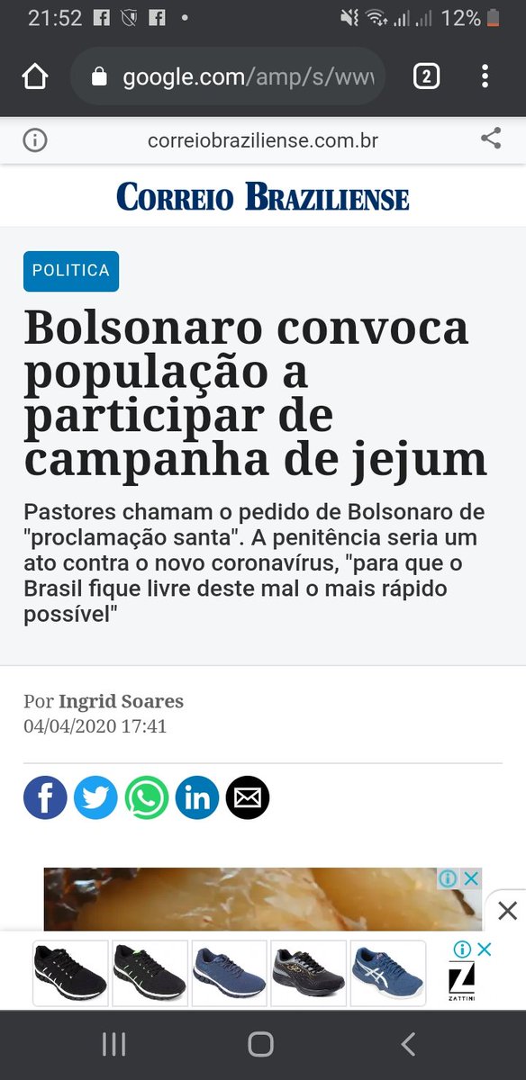 PrAndersonRodri's tweet photo. @PastorMalafaia Deus não respondeu à um ano atrás. 

Esse jejum é meramente político. https://t.co/MRFaZAnulF