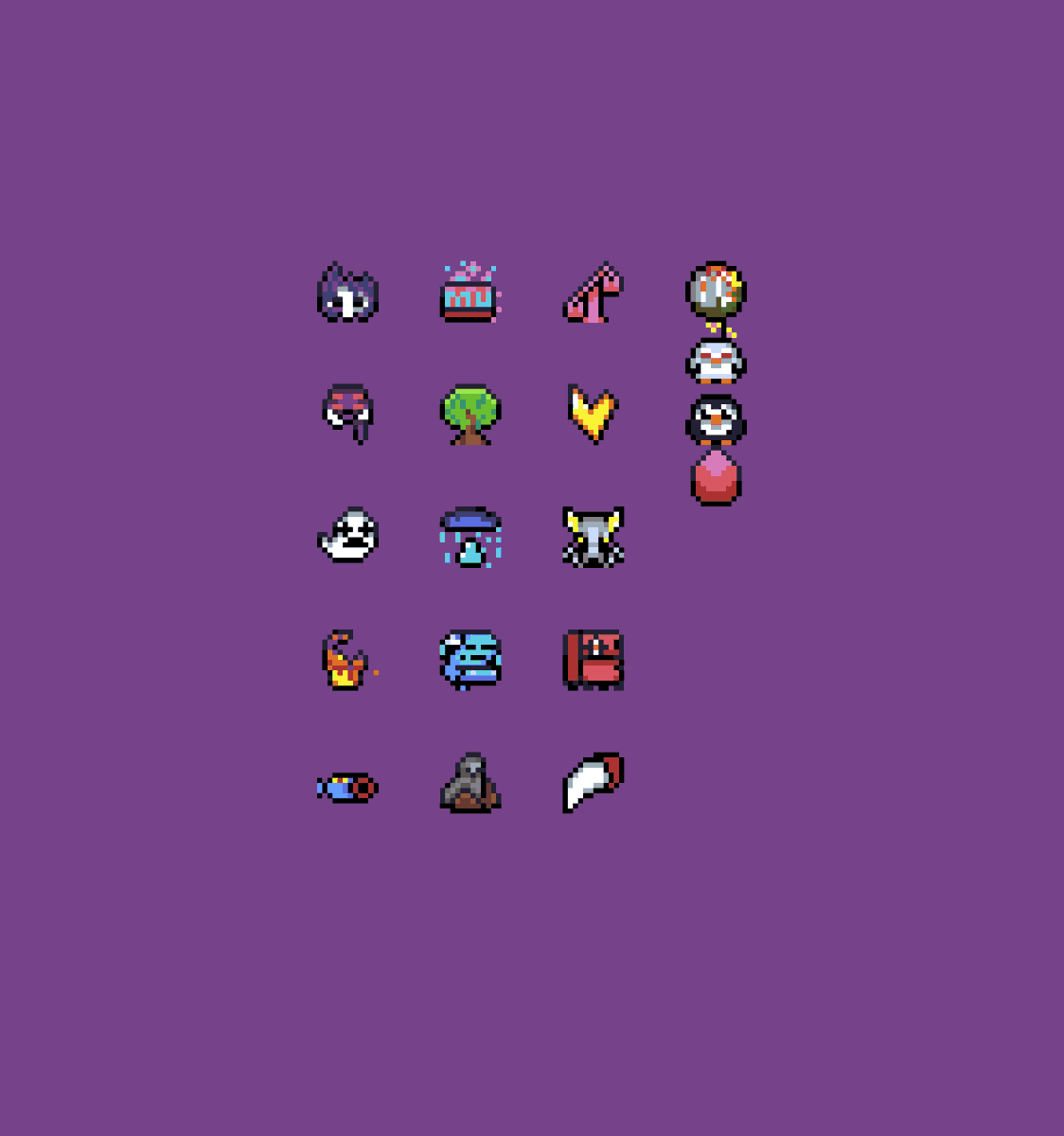 pr4nta's tweet photo. some 12x12 discord badges i've been working on for a fantasy pokemon league that me and @LdSpeedruns will be soon hosting. Please tell me what do you think!
#pixelart #ドット絵 #pixelartist #pokemon #discordbadges #comissionsopen #artistsontwitter https://t.co/7JRJuMGJyG