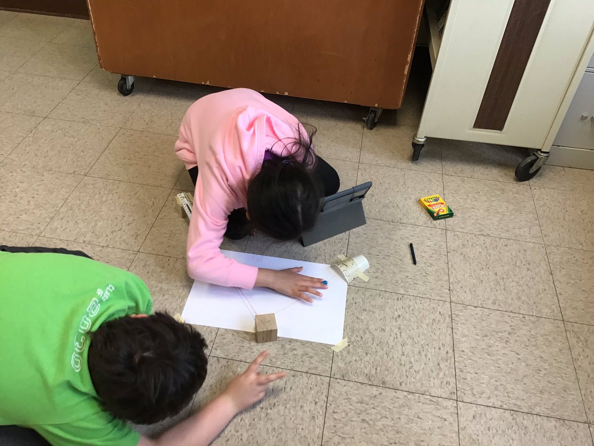 NballBall's tweet photo. Trick Shots called for patience and perseverance. Third graders met the challenge and created their own trick shots. Did I mention it was FUN! #naplescsd #boces4science https://t.co/C5vd3wb7co