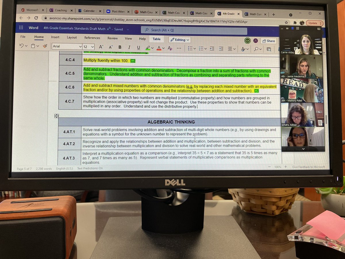 AldayCarrie1's tweet photo. I am blown away by the progress of our @OrioleTweets Curriculum Councils. Both the Math and ELA Councils are in the progress of identifying Essential Standards as we work to solidify our Guaranteed & Viable Curriculum. #PLCinAction https://t.co/xZ6znB5Rnn