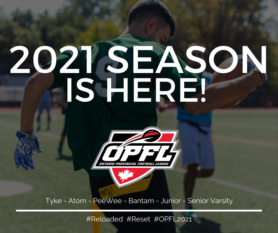 OPFL Club Centers are now opening! OPFL Clubs will be competing internally with a target date of June 19th for regional events and provincial championships! #Reloaded #Reset #OPFL2021