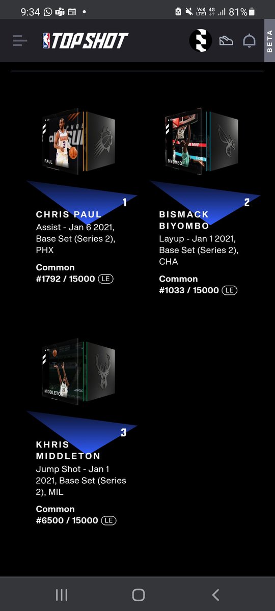 Just scrapped in the que today <a href="/nbatopshot/">NBA Top Shot</a> was 24,919 out of 25,000. I reckon it was worth it 🔥🔥