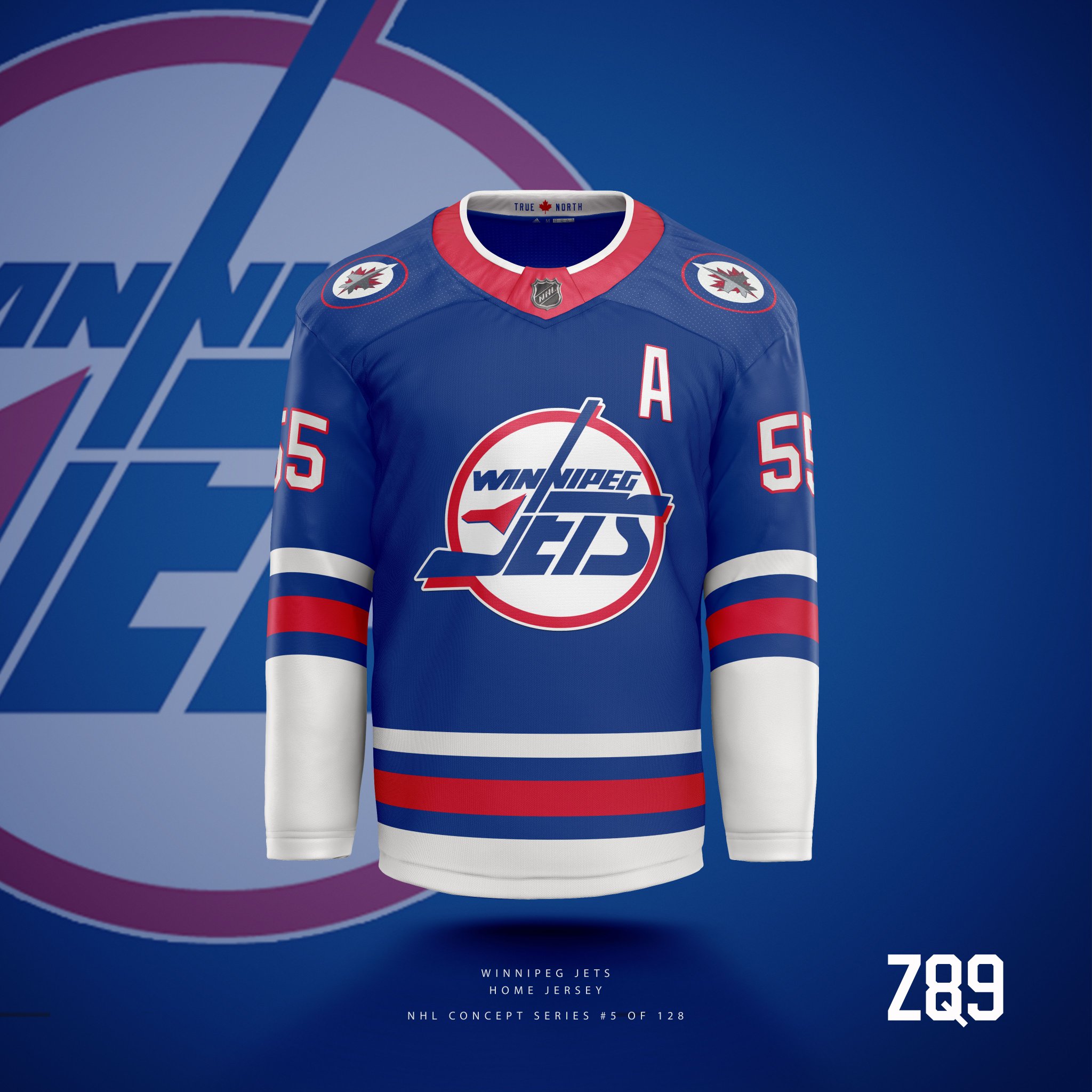 Z89Design on X: Winnipeg Jets Home and Away - Main Series https