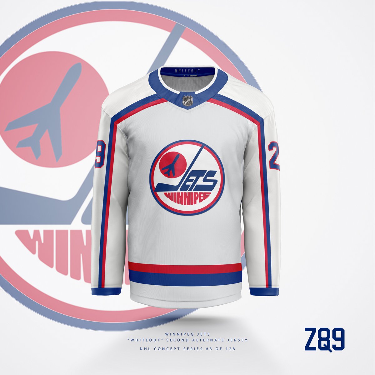 winnipeg jets white jersey