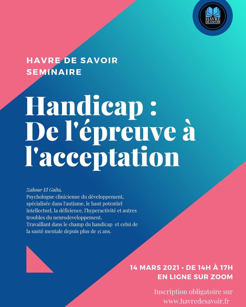 EZahour's tweet photo. Intervention de ce we sur le @handicap 
On n'a pas vu le temps passer...
Merci @HavreDeSavoir pour l'invitation et la confiance. https://t.co/ebZlPeA1yg