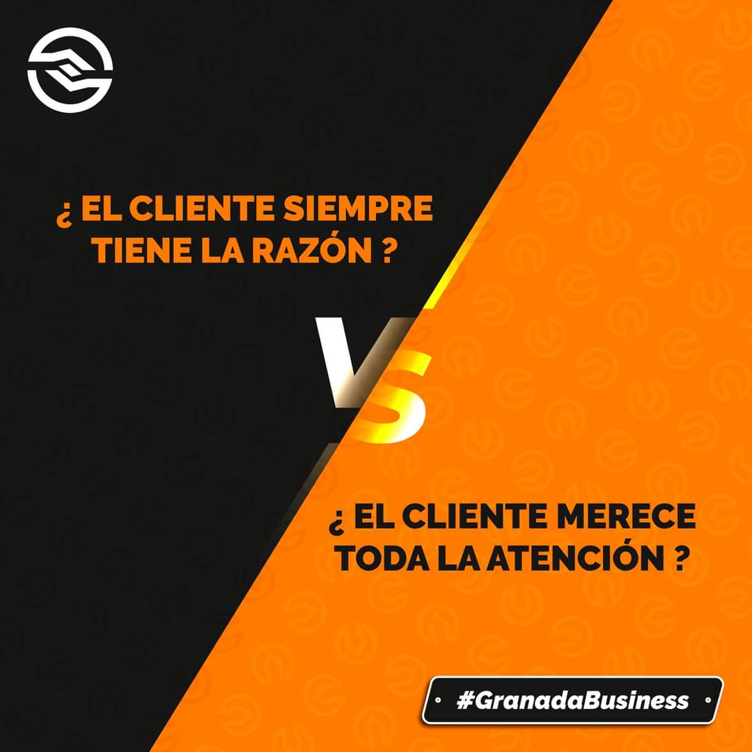 GranadaSas's tweet photo. Durante años, como estrategia de mercadeo hemos escuchado la frase “el cliente siempre tiene la razón”.
¿Qué tal si la cambiamos por: El cliente merece toda la atencion #granadasas #granadabusiness #empresa #ventas #impulsodeventas #business #ventasonline #ferretería https://t.co/pqtCrkU8i4