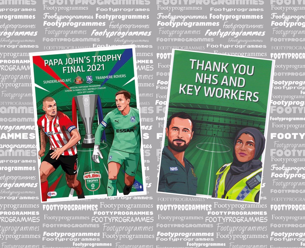 Absolutely fantastic issue produced by <a href="/IgnitionSportsM/">IgnitionSportsMedia</a>  for the <a href="/PapaJohnsTrophy/">.</a>  game <a href="/SunderlandAFC/">Sunderland AFC</a> v <a href="/TranmereRovers/">Tranmere Rovers FC</a> . Top marks guys.