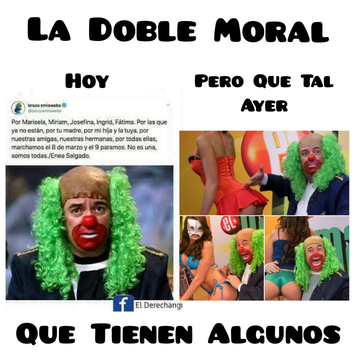 AlanalexisJcro's tweet photo. @V_TrujilloM @brozoxmiswebs #BrozoElPayasoDelAcoso #BrozoElPayasoLujurioso #BrozoMisogino https://t.co/wqdT15mzy6