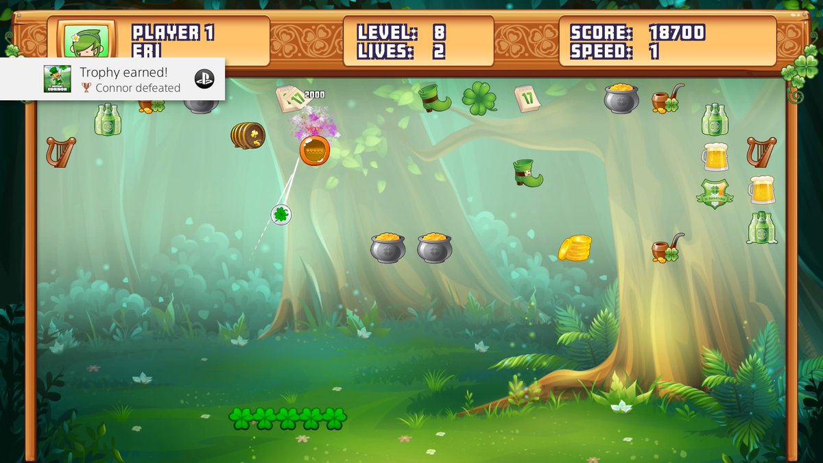 GamerGuyKevin's tweet photo. #SaintPatricksDayBreak Loved this game! No biased view here! ;-) โโโ
"Power up" with a Pint! #SaintPatrick #SaintPatricksDay2021 #StPatricksDay #Leprechaun
#PlatinumTrophies #PlatinumTrophy #MyPlatinumJourney #PlatinumJourney #PJKC #MyGameReview https://t.co/VUIrZWT5yT
