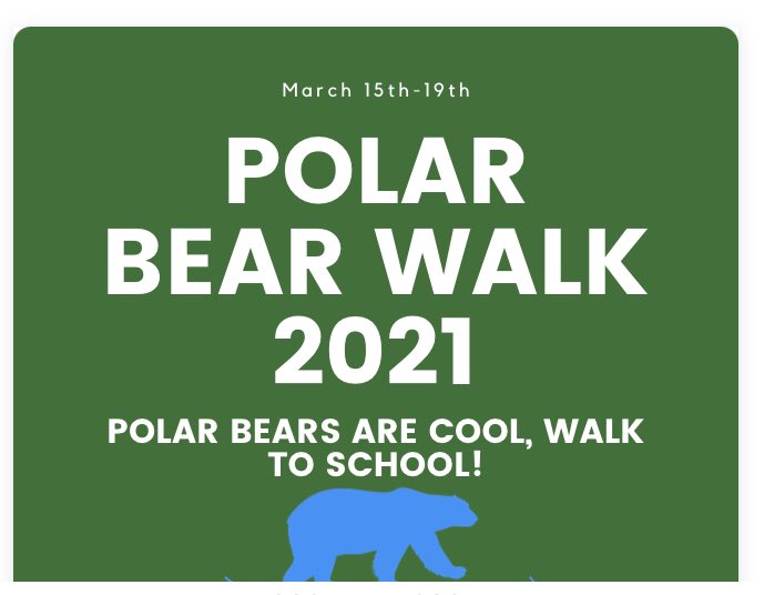 lionsnewstoday's tweet photo. Hey Lions! A message from our TERRA friends: From March 15th-19th we are participating in the 2021 World Wildlife Fund polar bear walk. To help raise awareness you can minimize your carbon footprint by walking or biking 1km, 5km, or 10km. #PolarBearWalk 💚🌎 https://t.co/8zTfIvCI0x