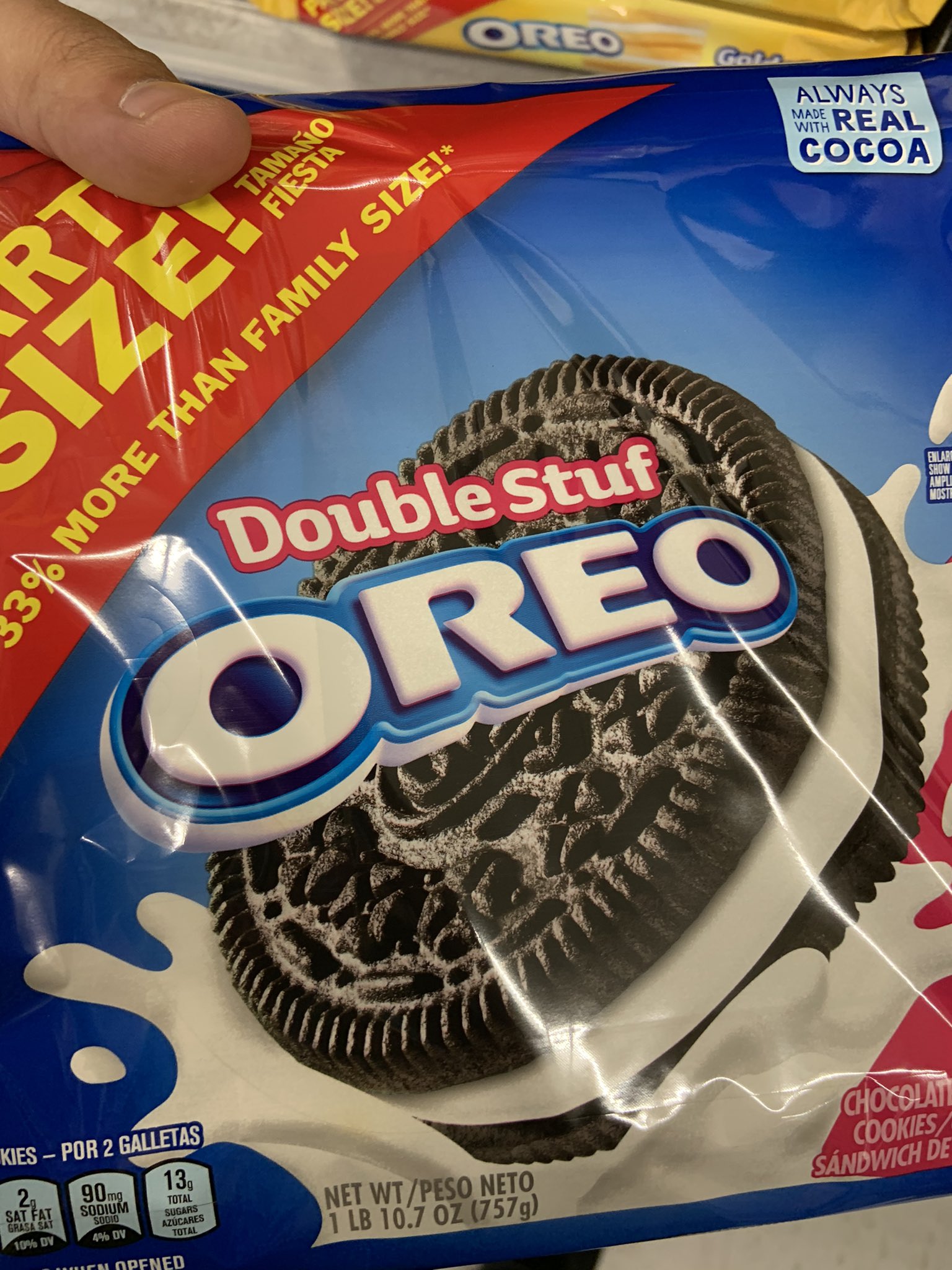 Ryan Satin Have Double Stuf Oreos Always Been Spelled With One F Is This A Mandela Effect Situation I Could Ve Sworn It Had Two F S T Co 3upp0sb3na Twitter