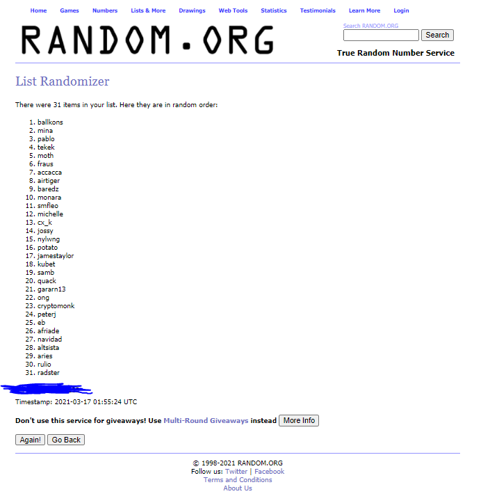 fibbofinity's tweet photo. Apologies for the long delay in getting this #NFTGiveaway run, i have finally decided to mint this on Wax after waiting forever for eth gas fees to decrease.
Congratulations @Lagikae1 You have won GME Power to the People #NFT my 1st NFT on #WAXP https://t.co/IV5mubT5N4