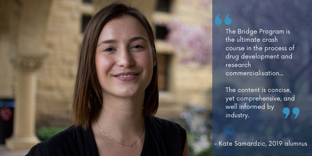 The Bridge Program (@program_bridge) on Twitter photo Considering applying for 2021? Read what it’s like to take part in our program & apply by this Sunday. Alumnus <a href="/kate_samardzic/">Kate Samardzic, PhD</a> shares her experience: bit.ly/kate-samardzic #pharma #DrugDevelopment <a href="/AbbVie_AU/">AbbVie Australia</a> <a href="/Merck/">Merck</a> <a href="/Amgen/">Amgen 🧪🔬🧬</a> Considering applying for 2021? Read what it’s like to take part in our program & apply by this Sunday. Alumnus <a href="/kate_samardzic/">Kate Samardzic, PhD</a> shares her experience: bit.ly/kate-samardzic #pharma #DrugDevelopment <a href="/AbbVie_AU/">AbbVie Australia</a> <a href="/Merck/">Merck</a> <a href="/Amgen/">Amgen 🧪🔬🧬</a>