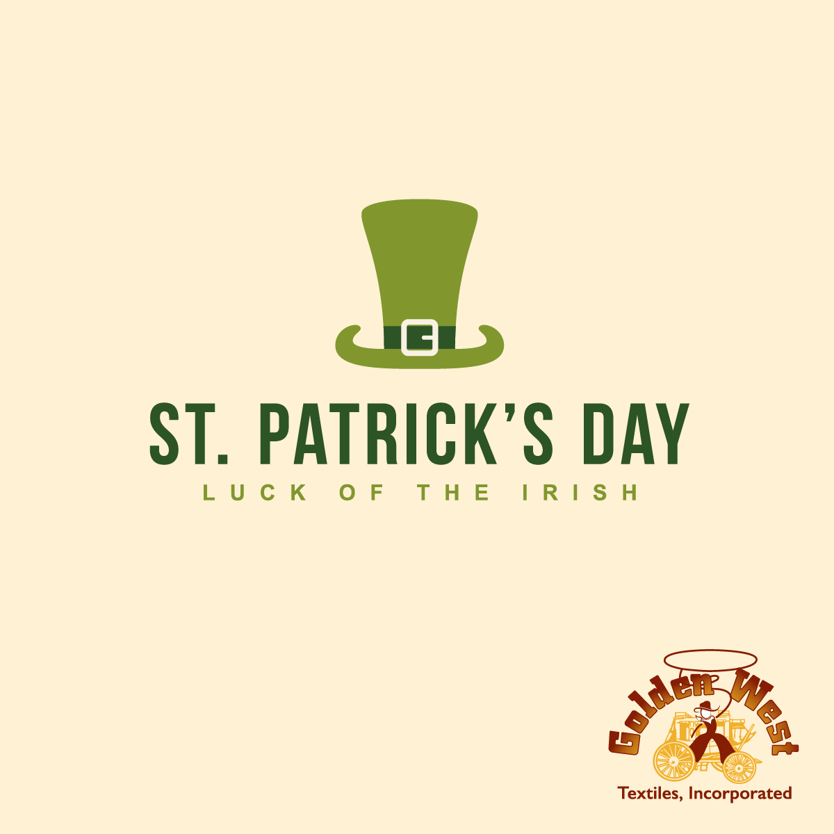We hope you find your pot of gold at the end of the rainbow. Have a happy St. Patrick’s Day!