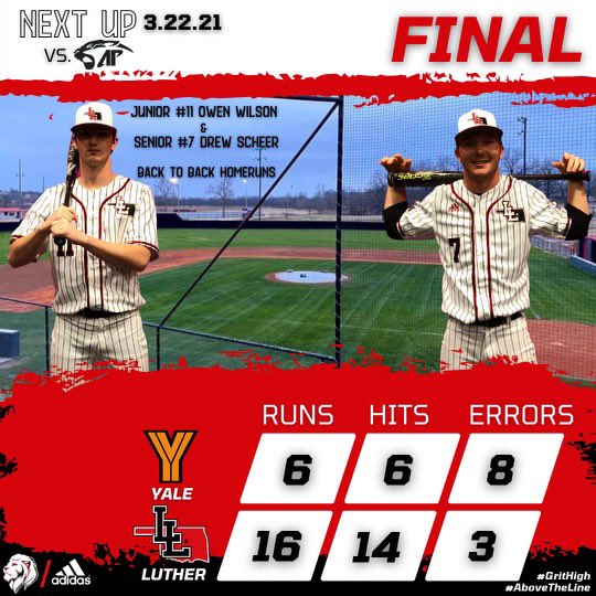 Your Lions complete the sweep today! <a href="/Scheer_Drew7/">Drew Scheer</a> &amp; <a href="/owenw0021/">owen</a>  lit it up today with back to back bombs!#LionPride 🦁🔥💣