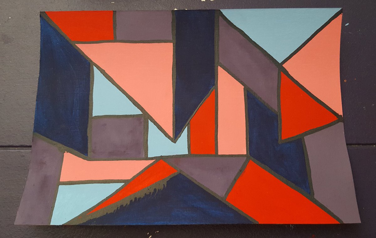 My piece of art work from the February box 😊 <a href="/ScrawlrBox/">ScrawlrBox</a>