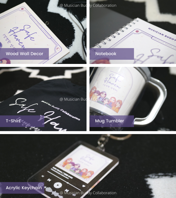 MusicianBuddyC's tweet photo. [MERCHANDISE PREVIEW]

BUDDY, we'd like to help increase GFRIEND album sales. Would you be interested in purchasing SAFE HAVEN's merch? Profit will go to GFRIEND's album! And it'll be available WORLDWIDE. Let us know what u think so we can decide if we produce the goods or not 😊 https://t.co/zmBIBhYoOx
