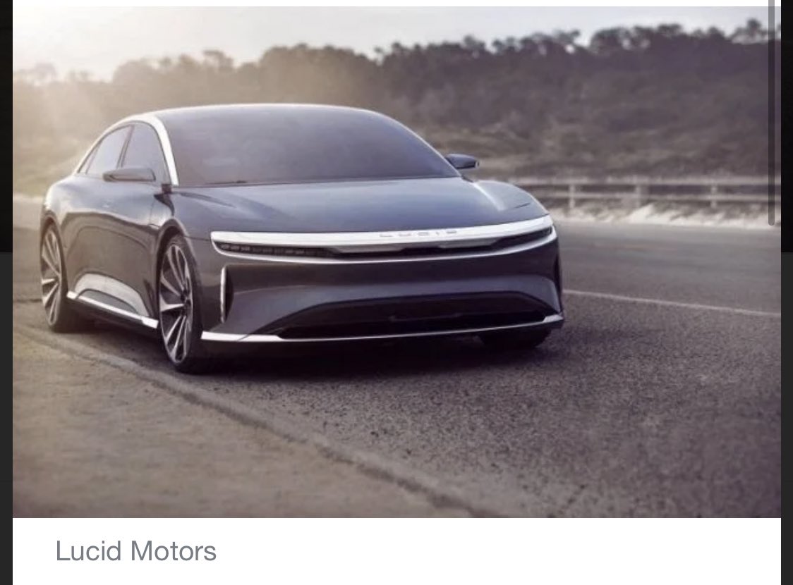 TMMInvestment's tweet photo. LucidMotorsの車、デザインがいいらしいけど。なんか俺いいとは思わないんだよなぁ…
俺のセンスがないんかな。
数ジュ年前の人がデザインした未来の車みたいな。
ロボコップに見えて仕方ない。
#CCIV #LCDX https://t.co/AaqAMNALBt