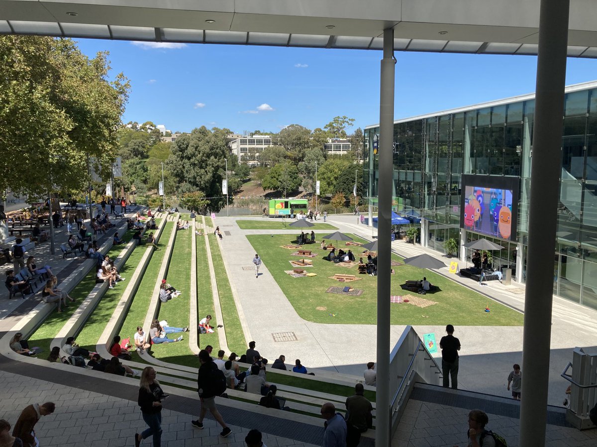FlindersLib's tweet photo. #WonderfulWednesdays @Flinders #ViewsFromTheLibrary https://t.co/0iPqujeDIO
